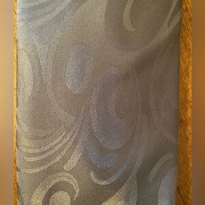 Vintage Jordache Mens Gray Swirl Tie Necktie 58”